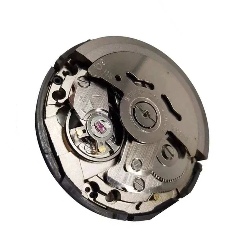 ساعة ميكانيكية أوتوماتيكية عالية الدقة للرجال ، ساعات معصم سوداء ، مجموعة اليوم والتاريخ ، حركة NH35 NH35A اليابانية