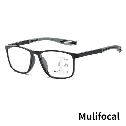 TR90 Anti-blue Light Multifocal Reading Glasses Men Women Progressive Near Far Eyewear Ultralight Sports Farsight Eyeglasses - Image 9