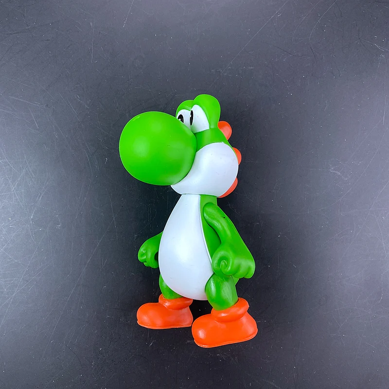 12Cm Super Mario Bros Cartoon Poppen Model Anime Figuren Luigi Yoshi Mario Creatieve Collectible Model Speelgoed Voor Kinderen Verjaardagscadeau