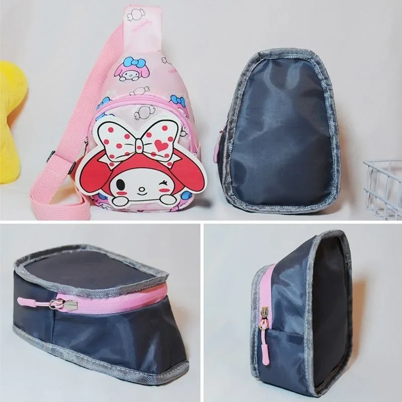 Hello Kitty Kuromi My melody animation peripheral cartoon cute bag kindergarten children gift sharing high-end small backpack