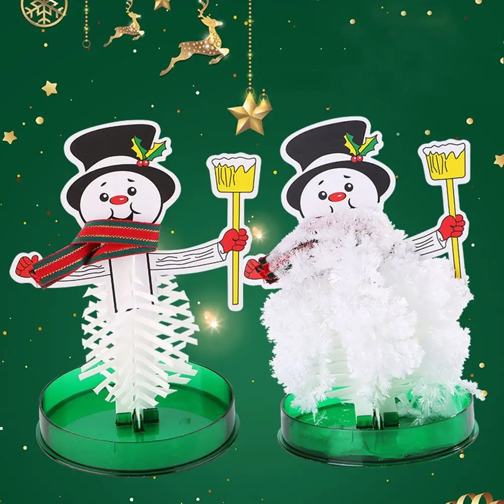 Magic Growing Christmas Tree DIY Fun Xmas Gift Toy for Adults Kids Home Festival Party Decor Props Mini Tree