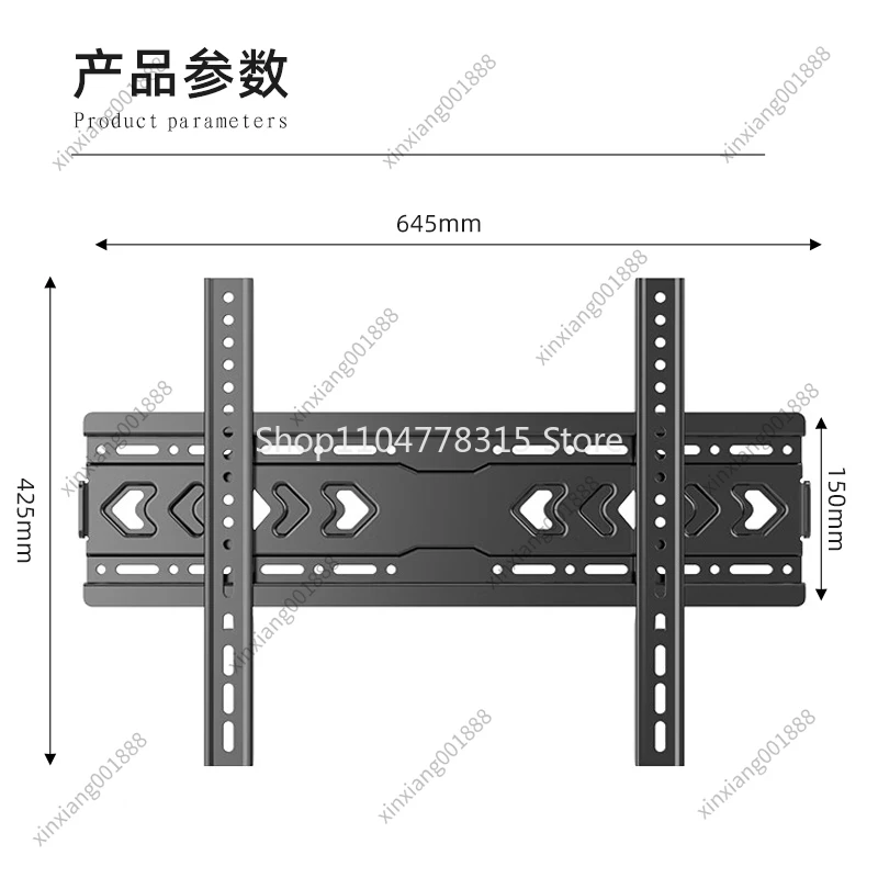 TV Hanger Wall Bracket Xiaomi Skyworth Tilting Integrated Universal TCL32/55/65/75
