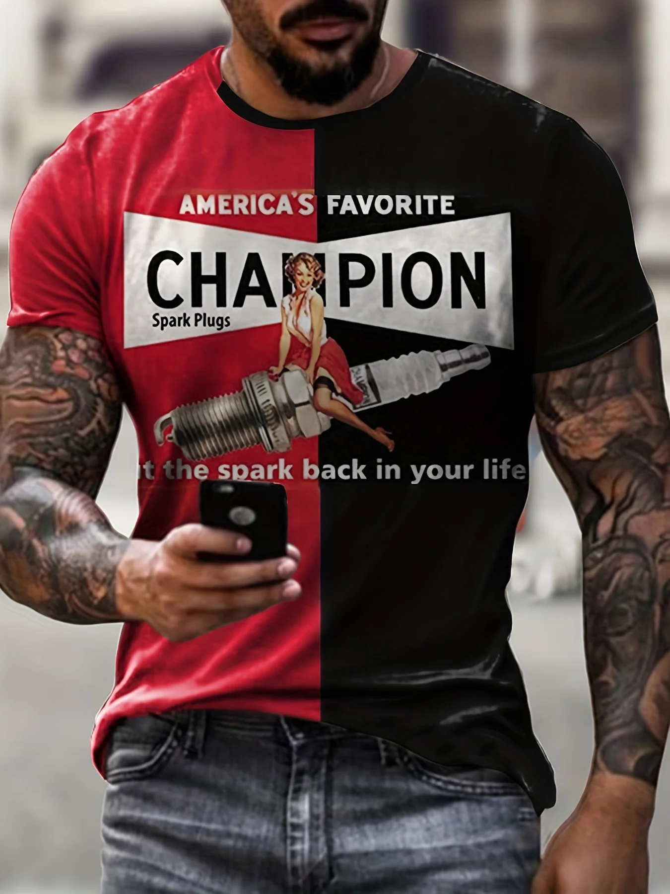 

Summer's Best-seller 3D Printed T-shirts Quick-drying and Sweat-absorbent Fashionable 2025 New Style for Street Sports New Moto