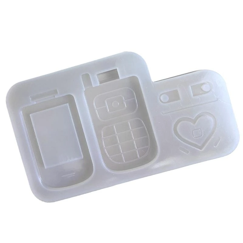 

Resin Shaker Mold Silicone Casting Molds Epoxy Mold for Pendant Charms