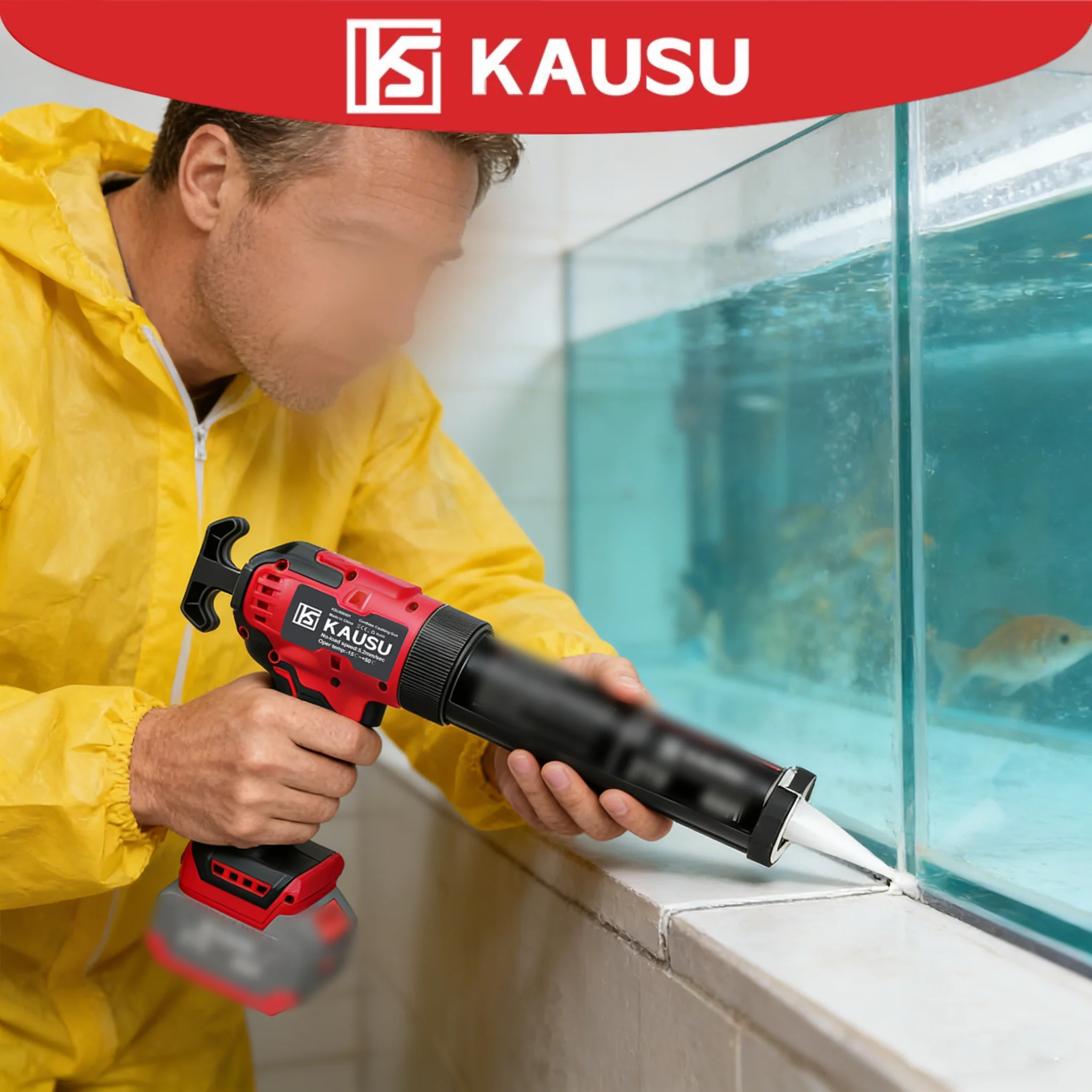 

Беспроводной многофункциональный электрический пистолет для уплотнения стекла, 6 передач, электроинструмент для наполнения клеем и уплотнения для батареи Makita 18 В (без батареи)