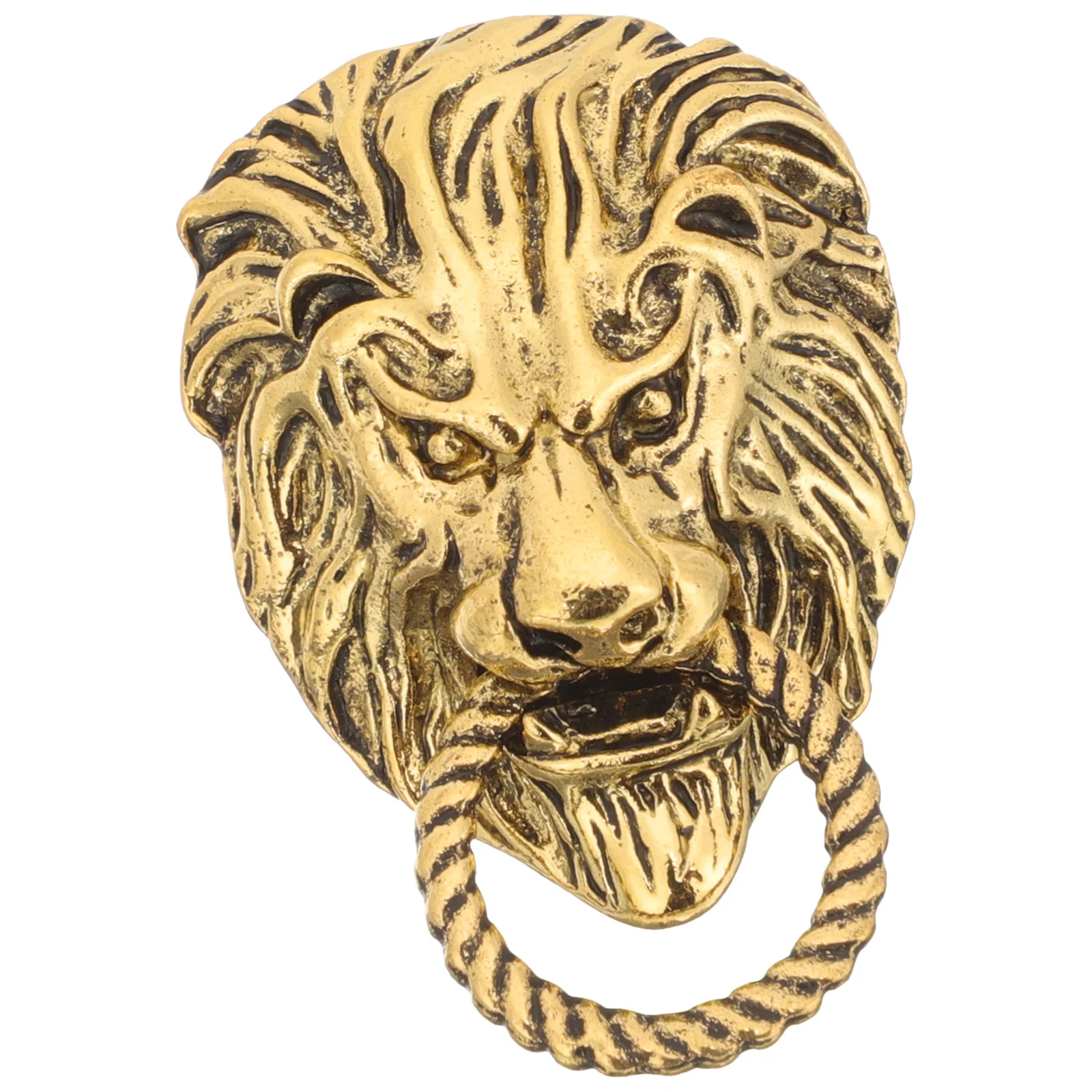 Broche Lion Vintage pour hommes, accessoire de collier de costume à revers Animal, bijoux à la mode, cadeau, décoration de vêtements