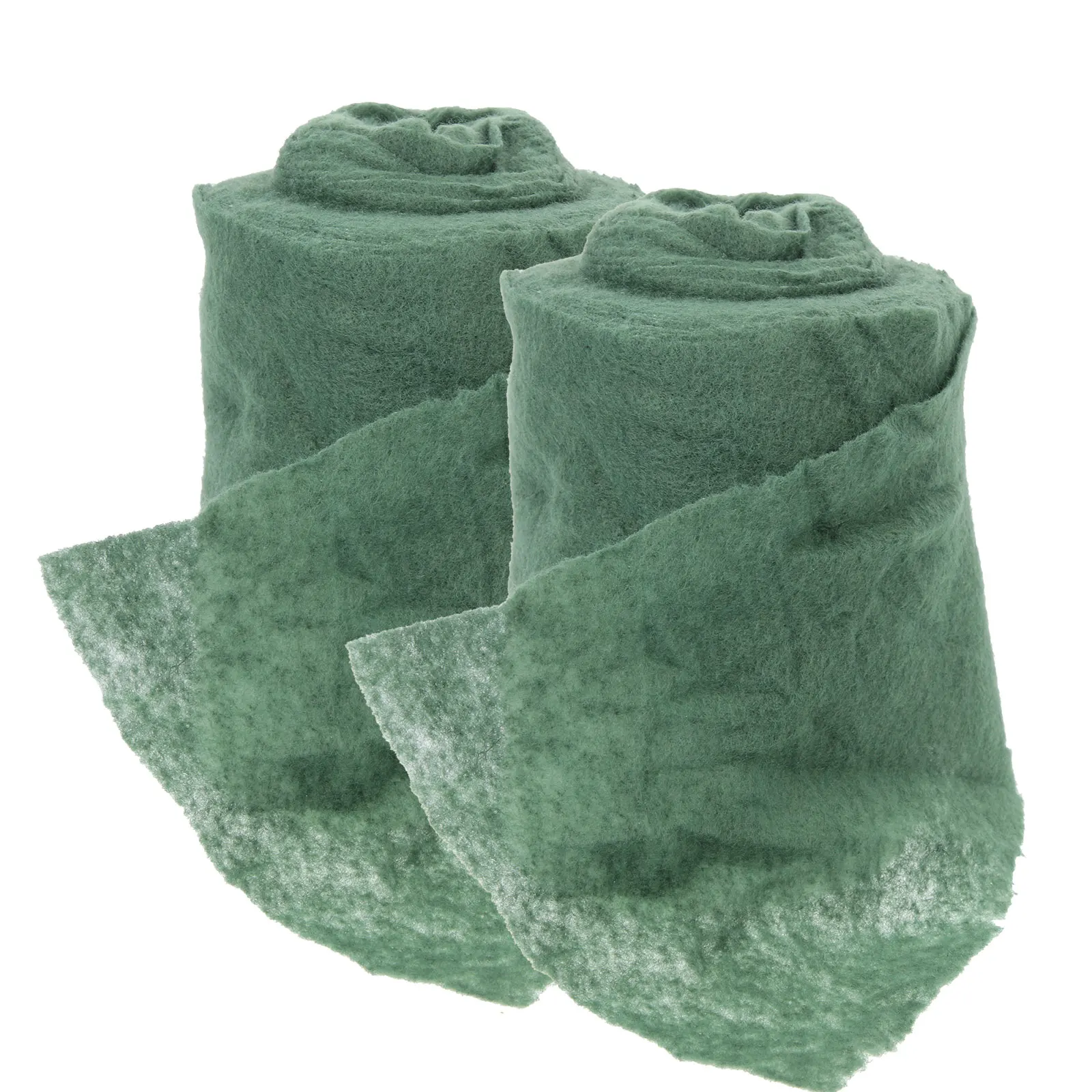 

2pcs 2 Rolls Green Tree Trunk Protector Wrap Durable Warm Keeping Cloth Winter-Proof Garden Shrubs Protection Wrap Breathable