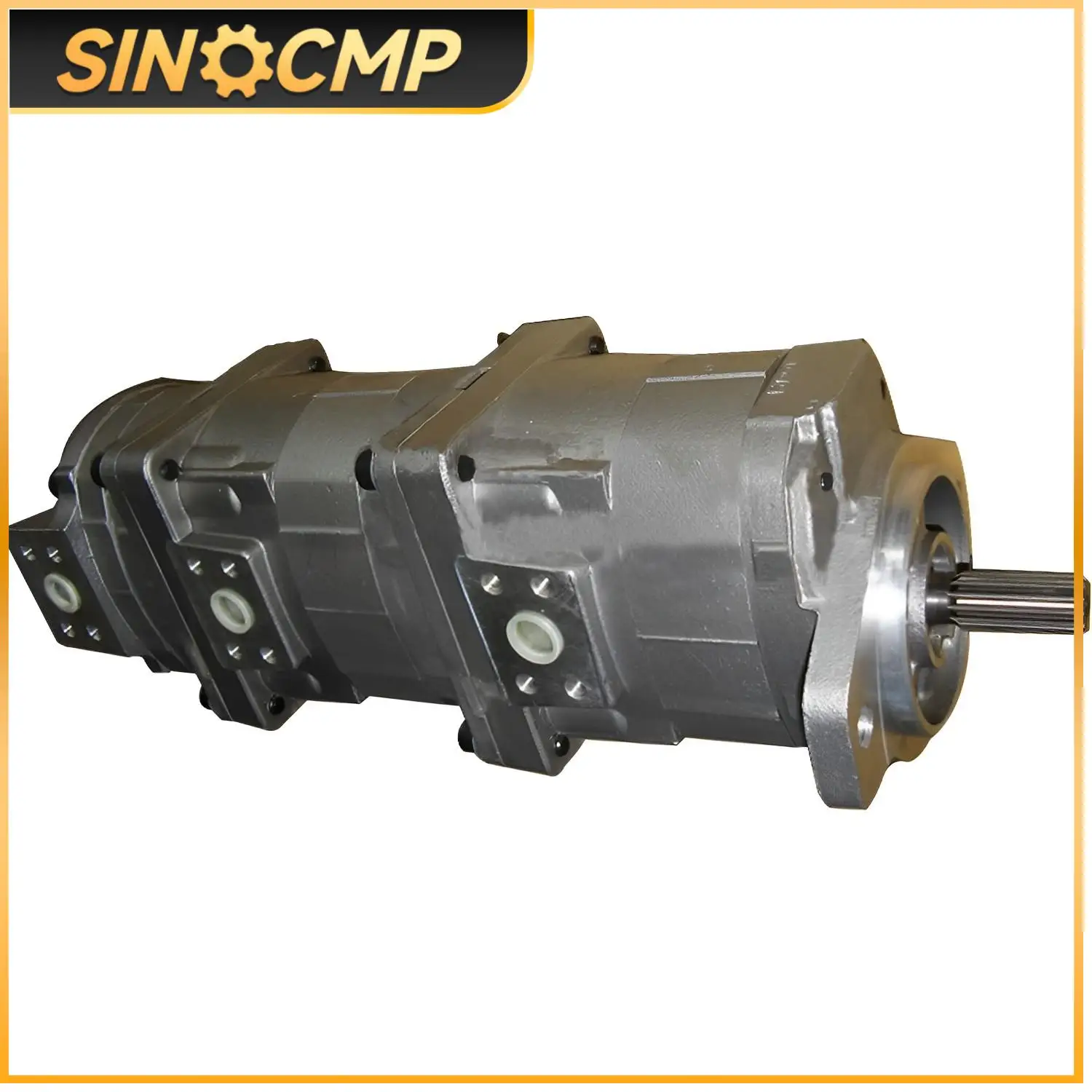 1PC Gear Pump 705-55-34110 for Komatsu Loader WA350-1 Professional Excavator Accessories with Six Month Warranty