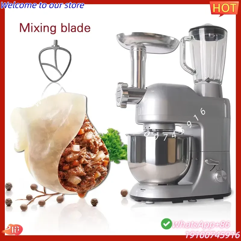 2026Hot GZKITCHEN Multifunction Food Mixer Blender Mixer Sausage Stuffer Meat Grinder Food Mixers