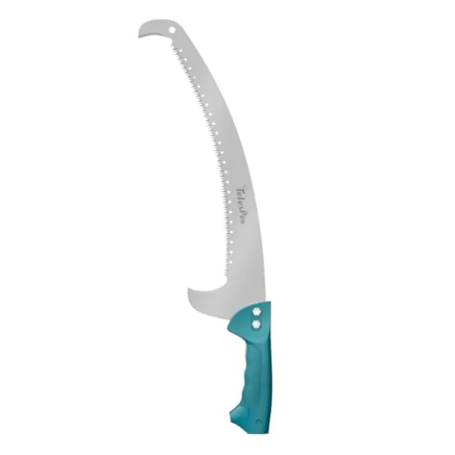 

Multi-Purpose Handheld Pruning Saw - 16-Inch Blade, Compatible with Standard US Acme Thread Poles Pole Sold Separately,Ideal fo