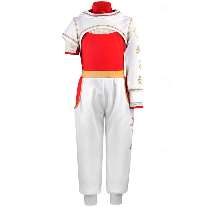 

Zombies 4 Nova Character Cosplay Costume 3 Piece Set Movie Outfit Halloween Party Dress for Kids Teens Boys Girlsf5d;