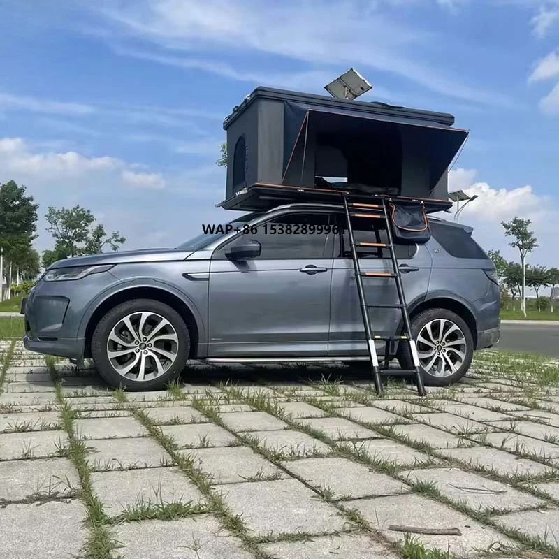 

Waterproof Aluminum Car Tent Canvas Camping Gear with Roof Top for Car Side Camping