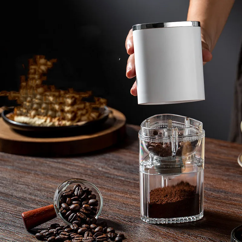 

Electric Coffee Grinder Coffee Bean Grinder Cafe Automatic Portable USB Rechargeable Food Crusher For Drip Coffee Kitchen Gadget