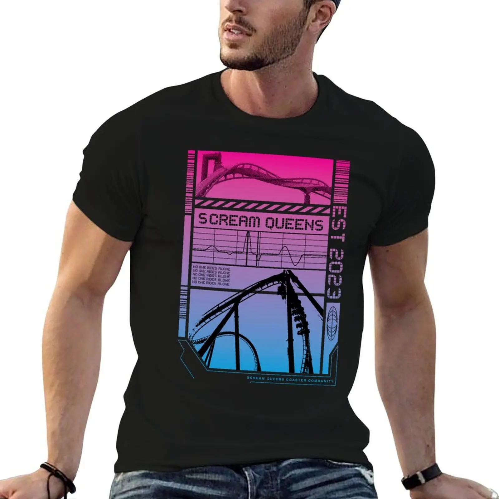 

Tech Coaster Logo T-Shirt t shirts for man cotton soft graphic t shirts for man cotton tshirt 100% T-shirt