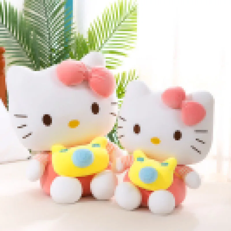 

Sanrio Hello Kitty 35/60 см Kawaii креативная плюшевая игрушка для камеры мультфильм KT Cat мягкая подушка плюшевая кукла украшения подарки для девочек
