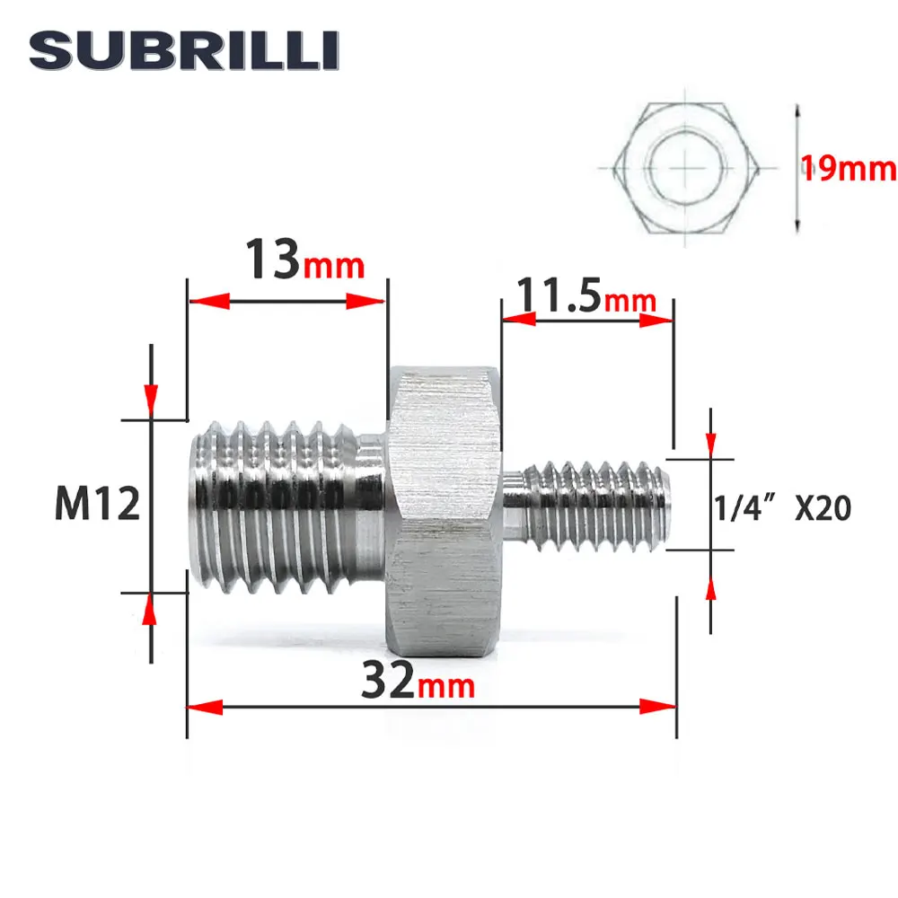 SUBRILLI M12 Male To 1/4\