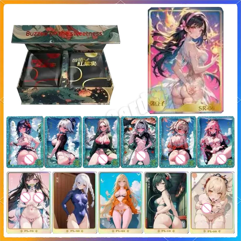 

New Style Sexy Card Limited Sale ACG Goddess Story Bikini Lolita Big Naked Tits Wife Card Collection Blind Box Gift