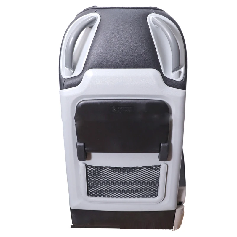 Bus rear double seat Commercial vehicle RV rear seat with net bag armrests Soft and comfortable