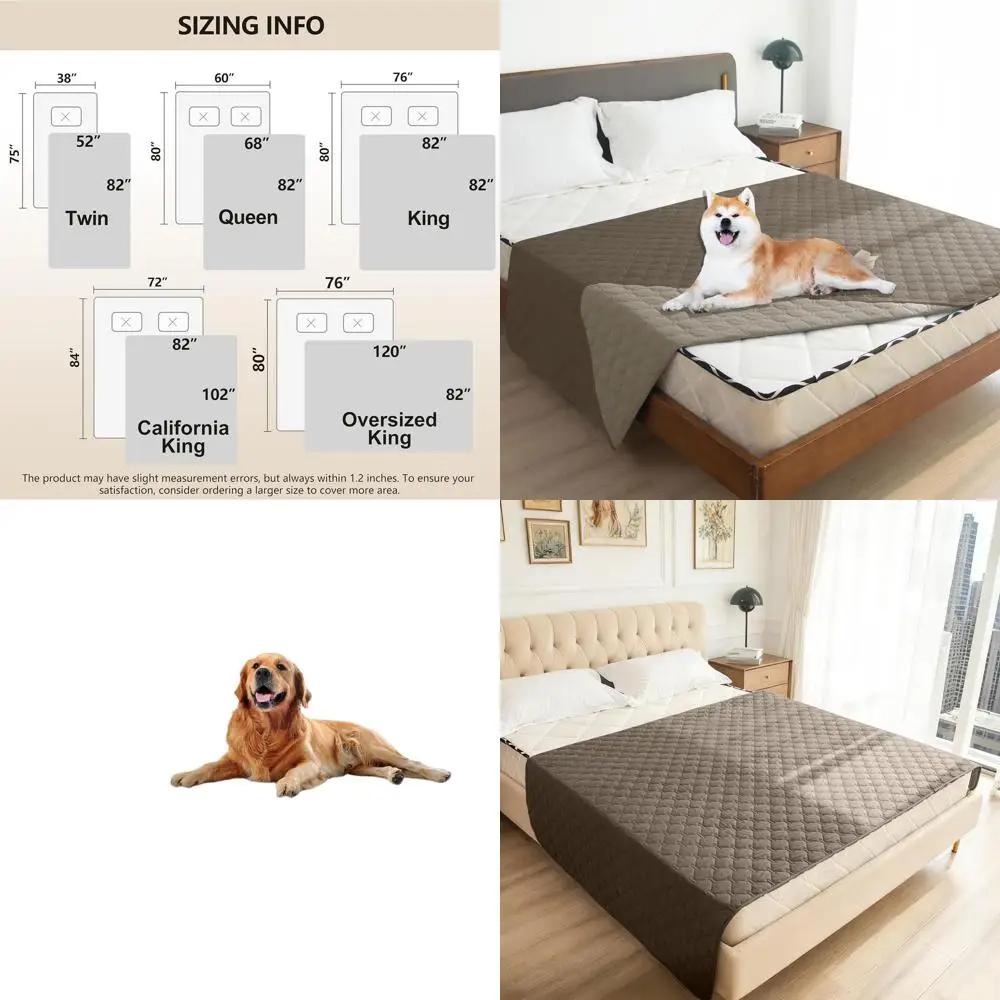 

Двустороннее водонепроницаемое одеяло для собак, покрывало для лежанки, реверсивное, защищает мебель, диван, кресло, автомобиль, подходит для щенков и кошек