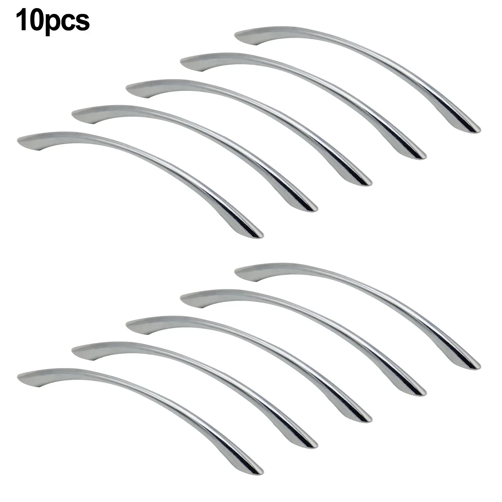 10PCS Zinc Alloy Cabinet Pull Handle 64/96/128mm Drawer Knob Pull Solid Kitchen Door Knobs Cupboard Wardrobe Drawer Pulls
