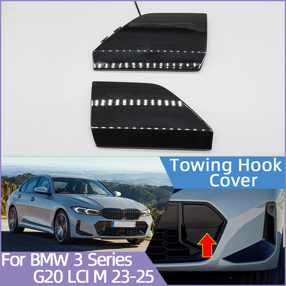 

High Quality Front Bumper Towing Hook Cover Shell Lid For BMW 3 G20 LCI 2022-2025 Hauling Cap 51118085454 51118085455