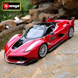 Bburago 1:24 Ferrari FXX K Alloy Sports Car Model Diecast Metal Racing Car Vehicle Model Simulation Collection Children Toy Gift