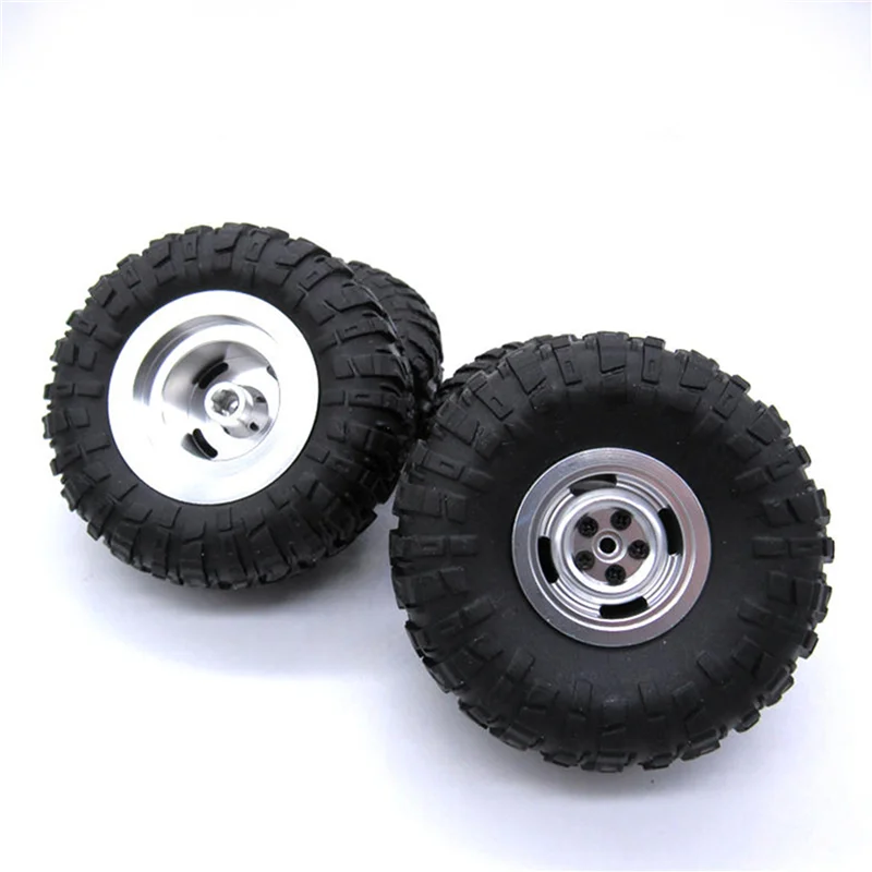 B30C-12Pcs Rc Car Metal Wheel Hub Wheels Rim For 1/12 Mn D90 D91 D96 D99S Model Car Replacement Parts Accessories