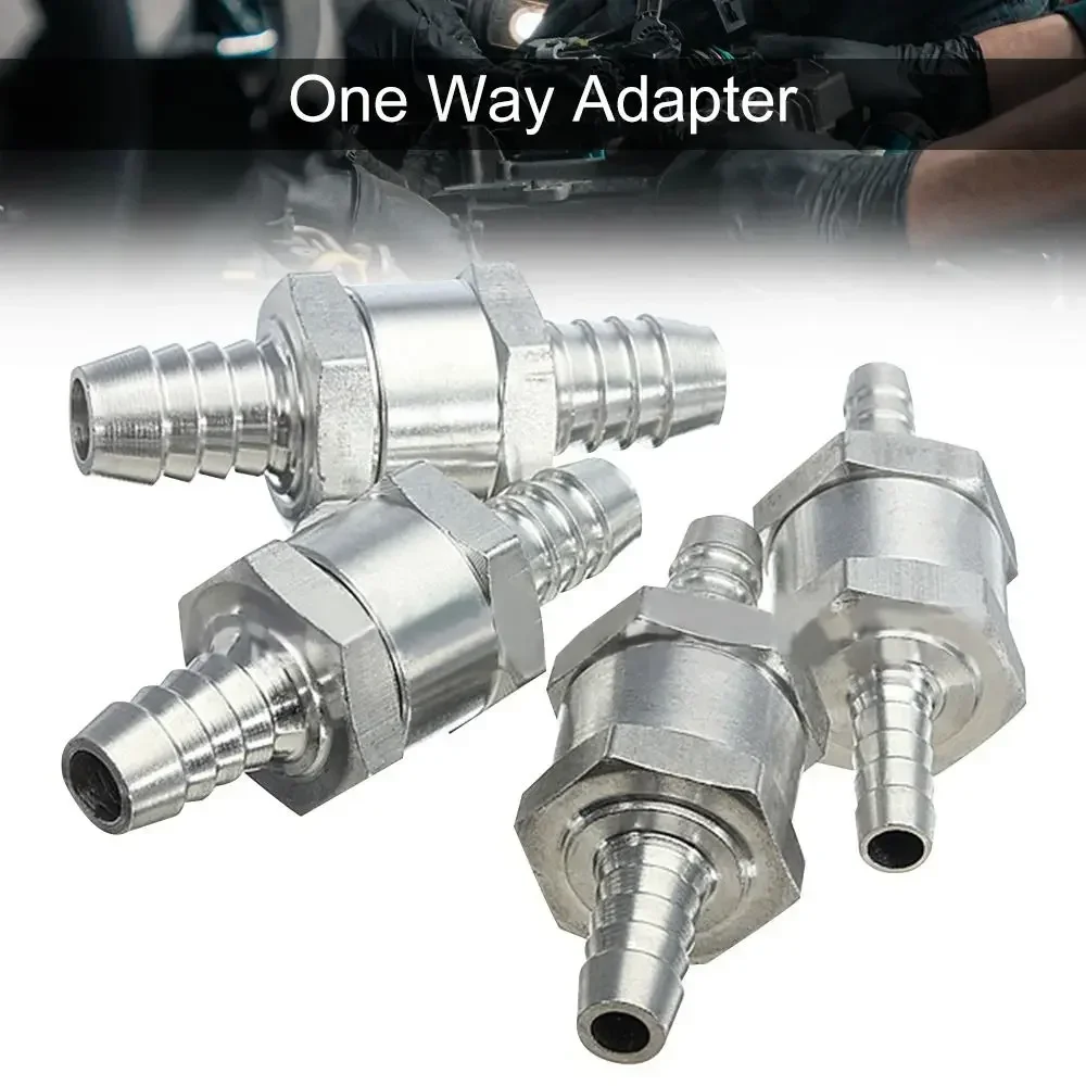 Vehicle Fuel Non Return Check Valve 6/8/10/12mm Aluminium Alloy One Way Adapter Petrol Diesel Fuel Line for Peugeot Renault