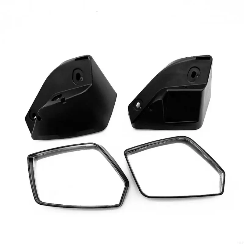 F1CF New 1 Pair Shockproof Mirror Wide 140° For Safe Navigation 295100748 295100881