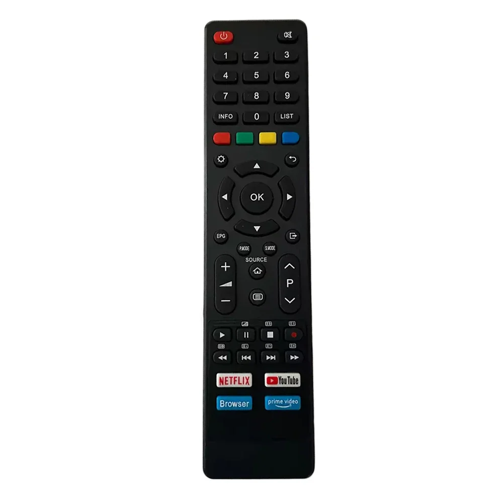 New Remote Control For Noon TEC 4K UHD Smart Netflix NETV65SM1 TV