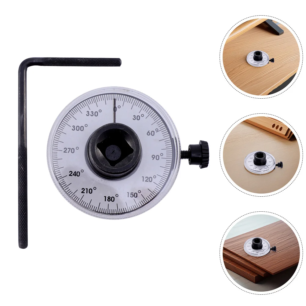 

1Set Steel Adjustable Torque Angle Gauge Tool for Accurate Fastener Torque and Degree Measurement Automotive Wrench