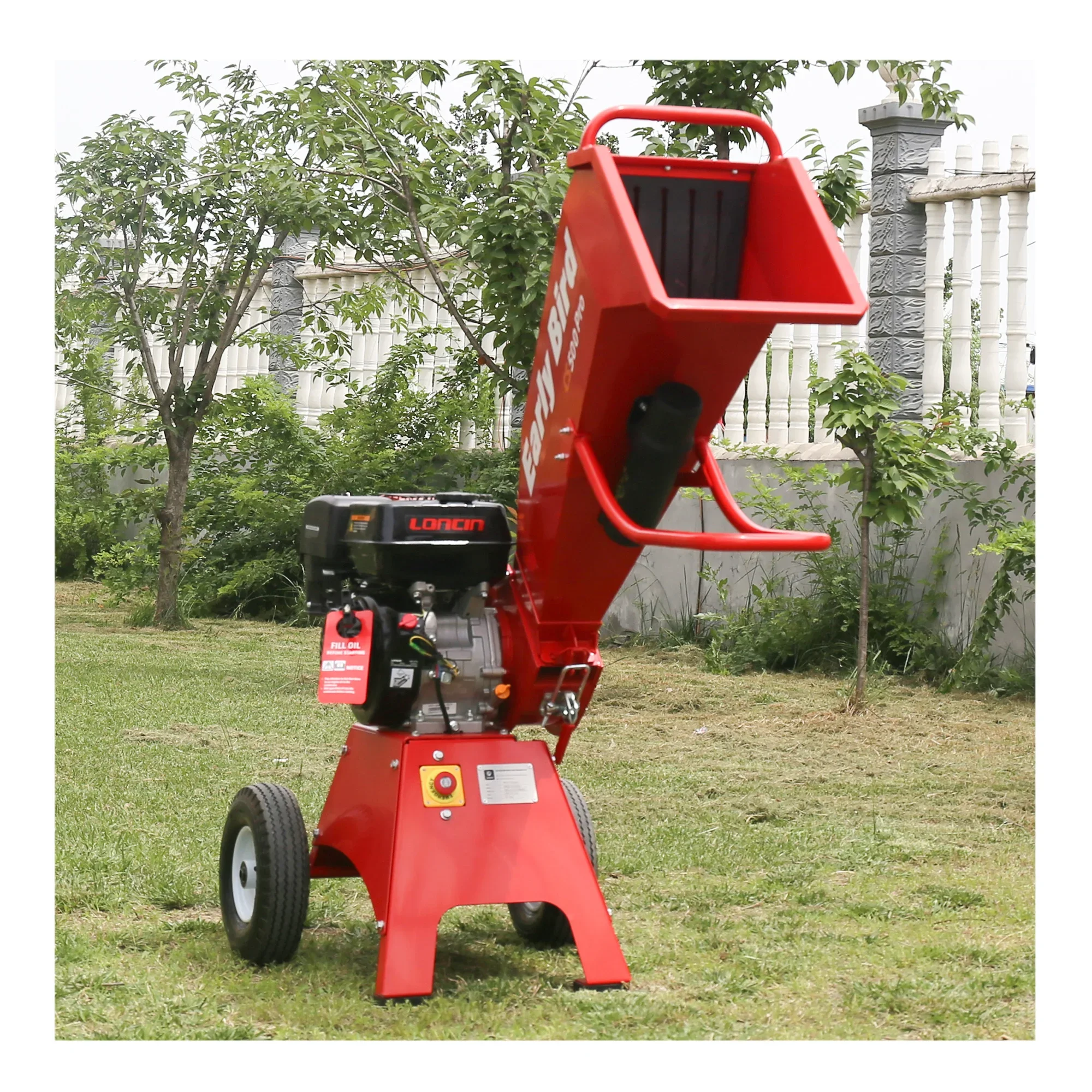 Professional Wider Heavier Rotor System Excellent sales Excellent Material Friendly wood chipper