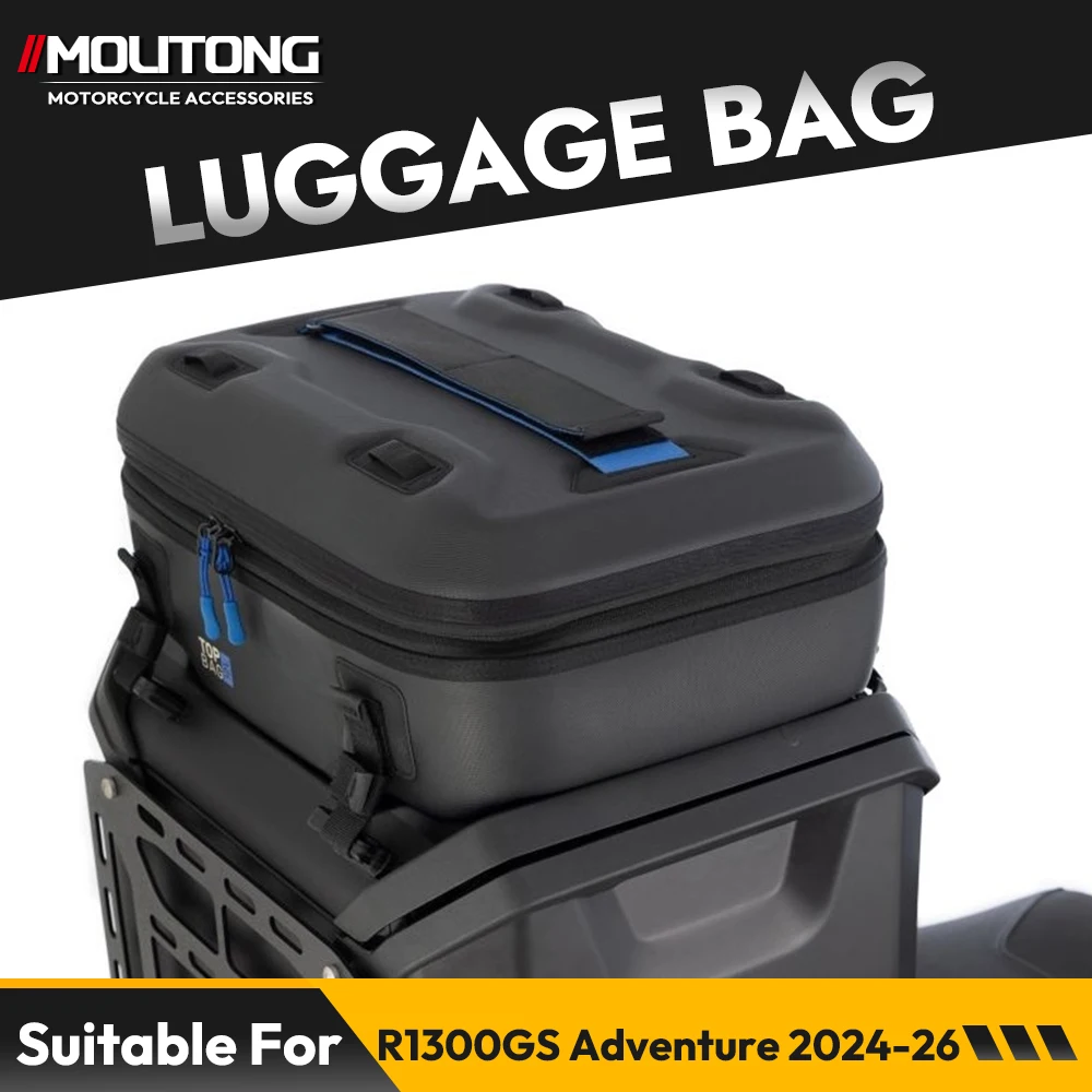 Fit for BMW R1300GS Adventure 2024-2026 MOUTONG Hard Shell Expandable ADV Travel Luggage Storage Bag