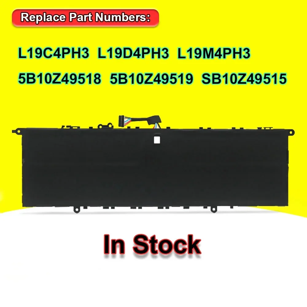 15.44V 61Wh L19M4PH3 Battery For Lenovo Xiaoxin Pro 14 ACH IHU ITL 2021 Yoga 14s Series Laptop L19C4PH3 L19D4PH3 5B10Z49518