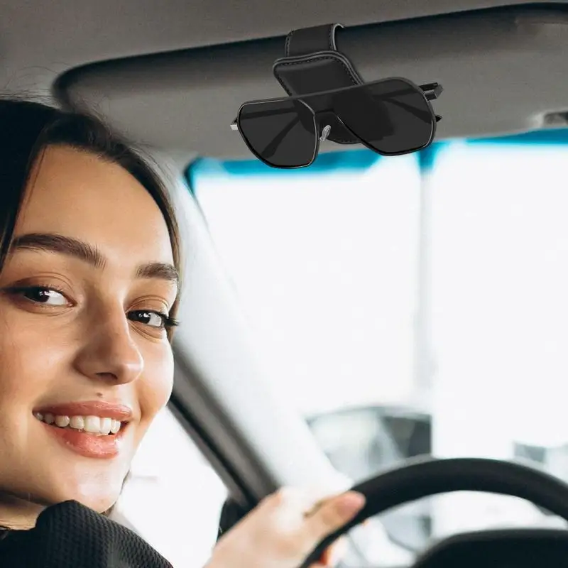 Car Sunglasses Clip Sunglasses Visor Clips Eyeglasses Holder Clip For Different Size Eyeglasses Ticket Card Clip Car Visor