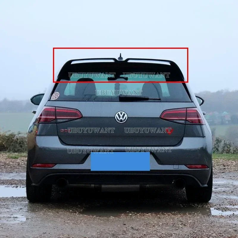 Spoiler sul tetto stile Oettinger per Volkswagen Golf MK7 7.5 GTI R GTD ABS Spoiler posteriore Aleron Golf 7 2013 - 2020