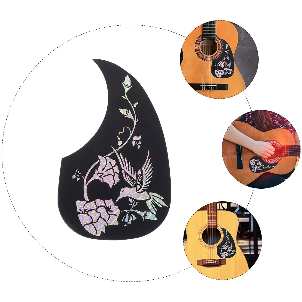 Anti scratch Self Adhesive Plastic Guitar Pickguard for Acoustic Electric Bass Protective Plate Scratch Resistance Feature