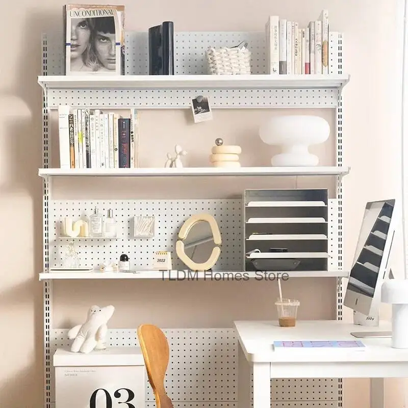 Storage Rack Estante Para Livros Furniture WKBC Display Modern Bookshelf Vertical Floor Display Learning Storage Bookcase Desk