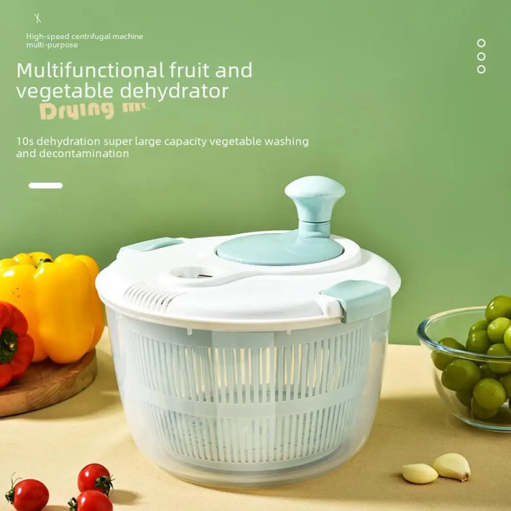 

Бытовой Дегидратор для овощей, корзина для слива фруктов, сушильная машина, кухонная раковина для мытья овощей с ручным приводом