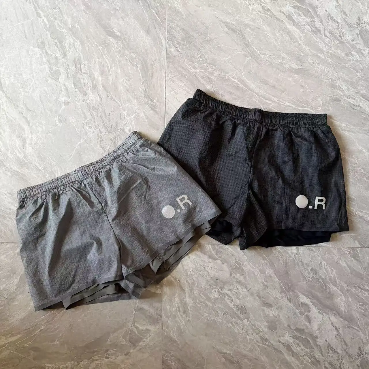 Optimist Runners Running Cross Country Lightweight Double Compression Fitness Training Shorts