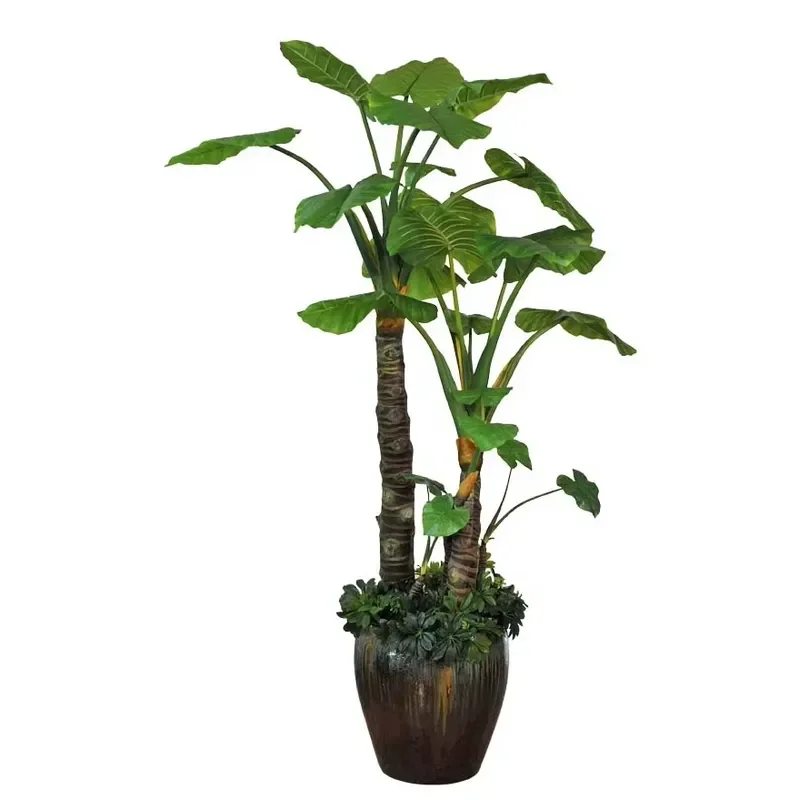 Artificial Plants for Indoor Outdoor Decoration Artificial Banana Trees and Artificial Bird of Paradise Foliage for Home - view 4