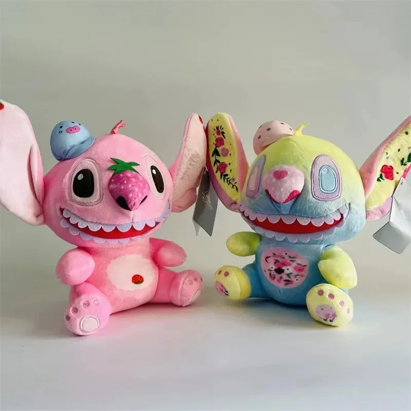 

Disney Lilo & Stitch Мягкая плюшевая игрушка Stitch Doll Angel Cute Stuffed Лучший подарок на день рождения для детей, девочек, детей, молодой человек