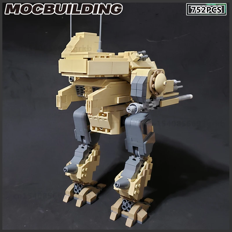 MOC Building Blocks Walker Battle Robot Model DIY Bricks Assembling Toys Set Military Series Christmas Gifts Birthday Present