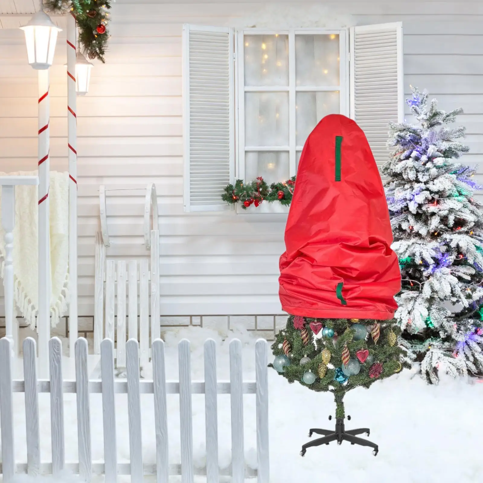 Christmas Tree Storage Bag Waterproof Heavy Duty Protection Festivals