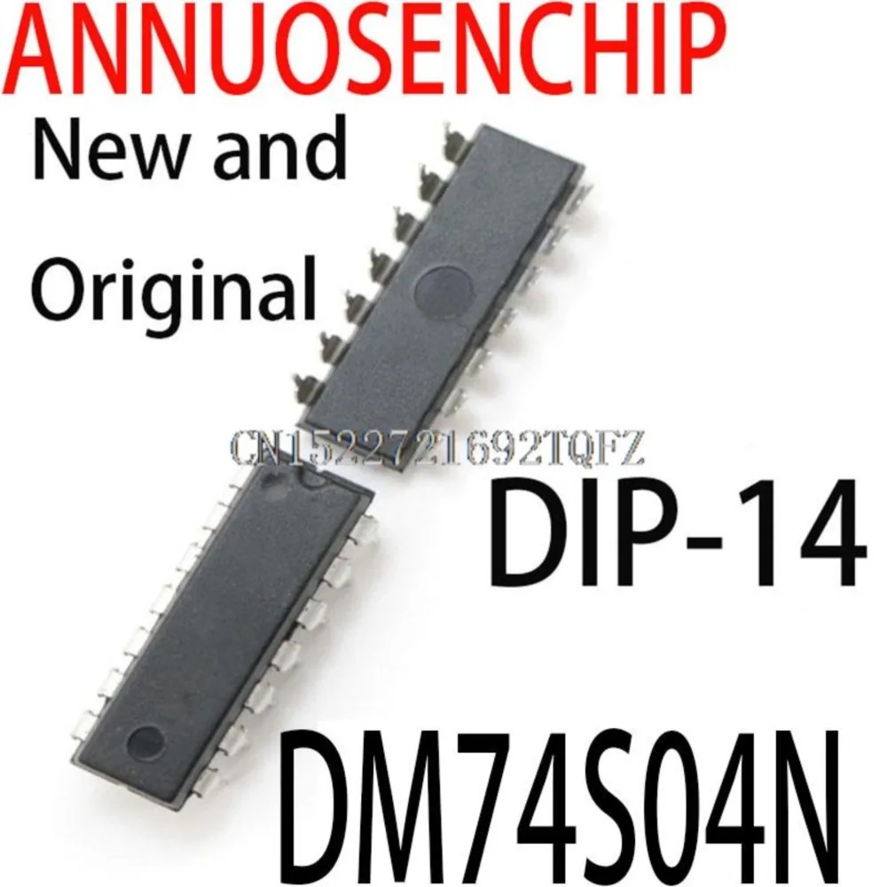 10 قطعة جديدة ومبتكرة 74LS04 DIP-14 DM74S04N