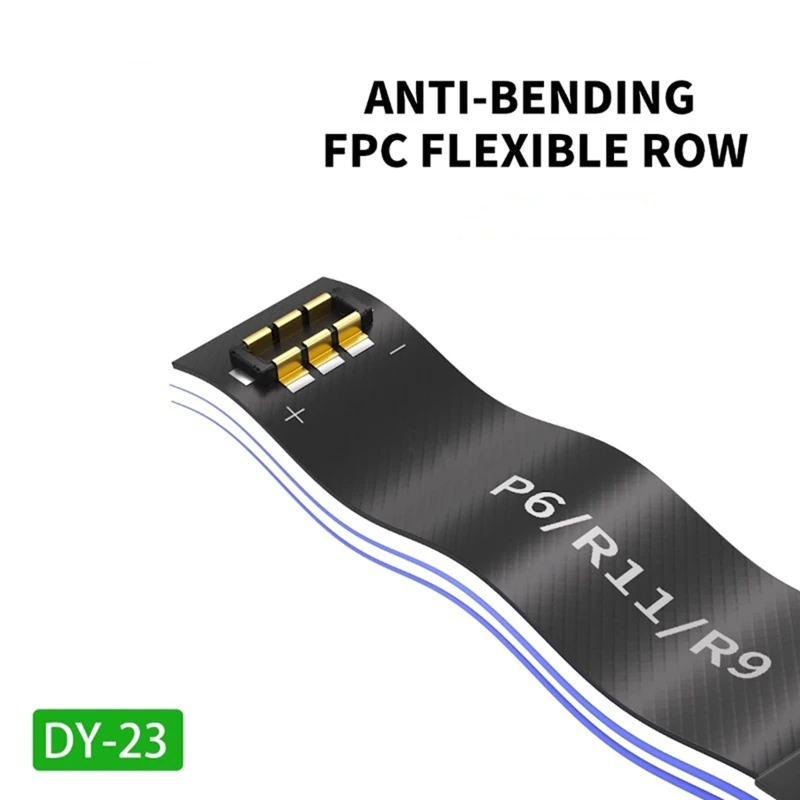 DT98 DY23 Silicone Power Boot Cable for Android Series, Battery Power-On Cable with FPC Soft Row, Folding Resistant, Copper Core