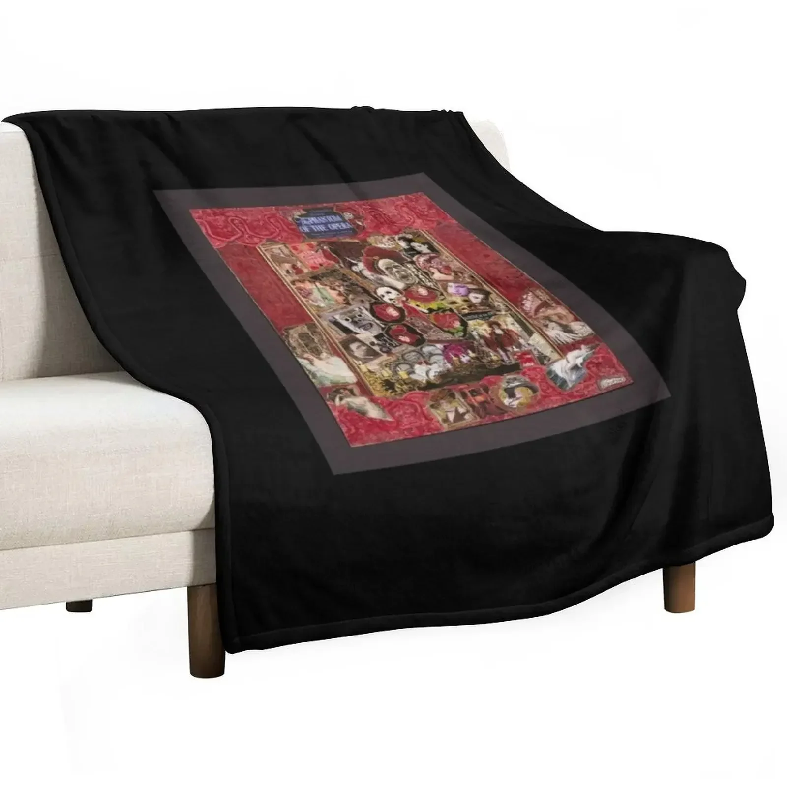 

Phantom of thr Opera Throw Blanket Thin Cute Soft Blankets