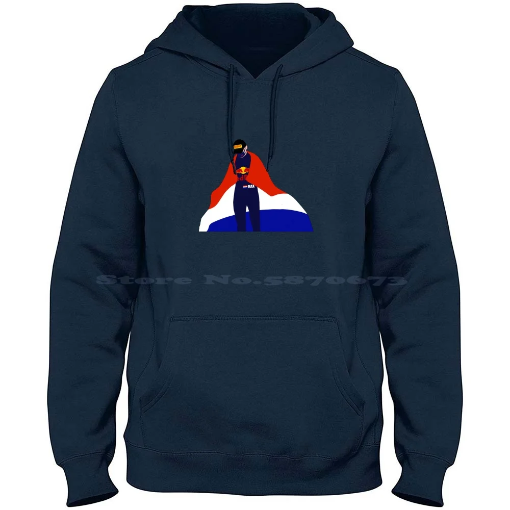 - Zandvoort 2021 100% Cotton Hoodie Mv33 Car 33 Dutch Gp Zandvoort Gp Exciting Race Dutch Flag Netherlands Winner First