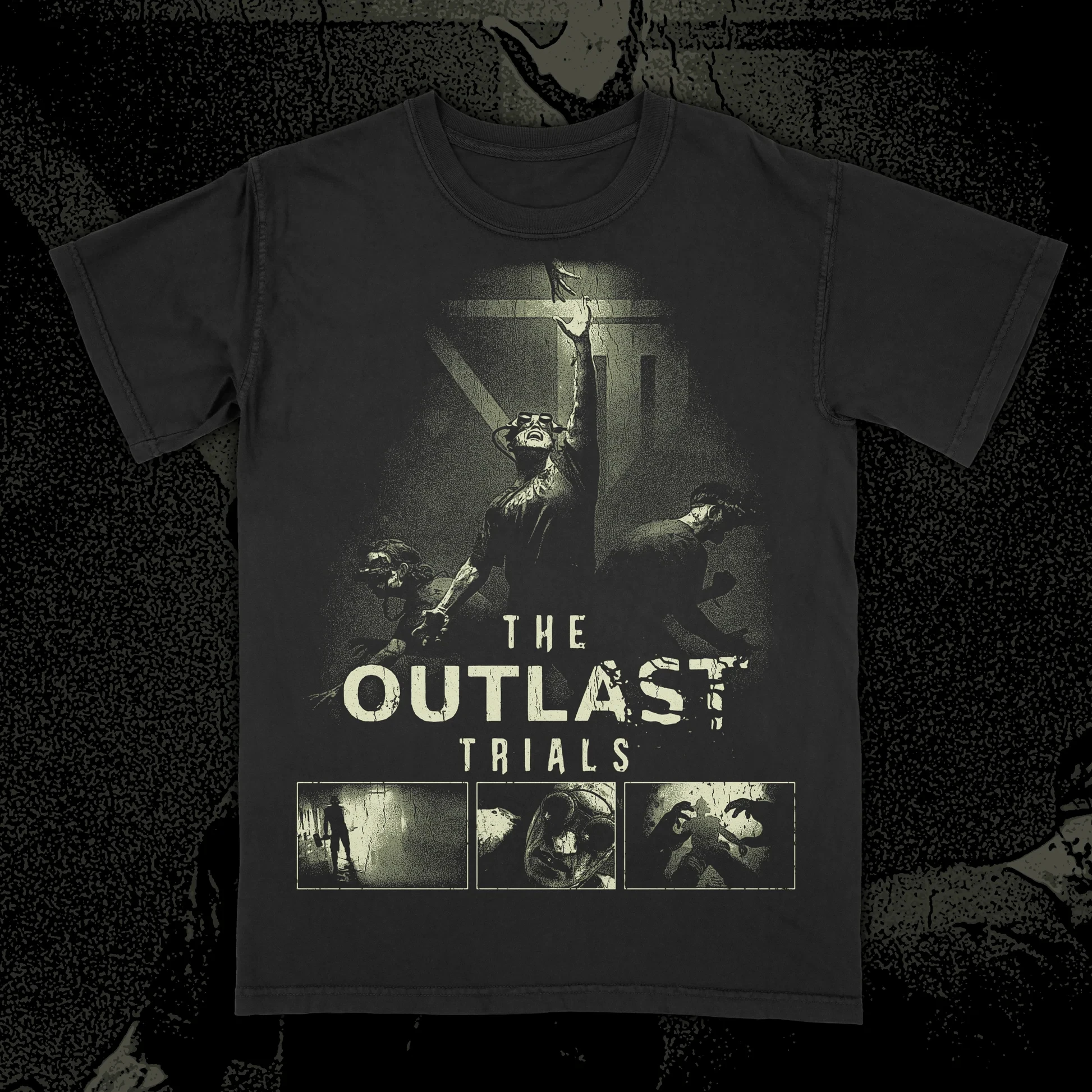 تي شيرت OUTLast - Trials مطبوع بأكمام قصيرة للرجال والنساء صيفي قطني مريح وفضفاض برقبة دائرية #1