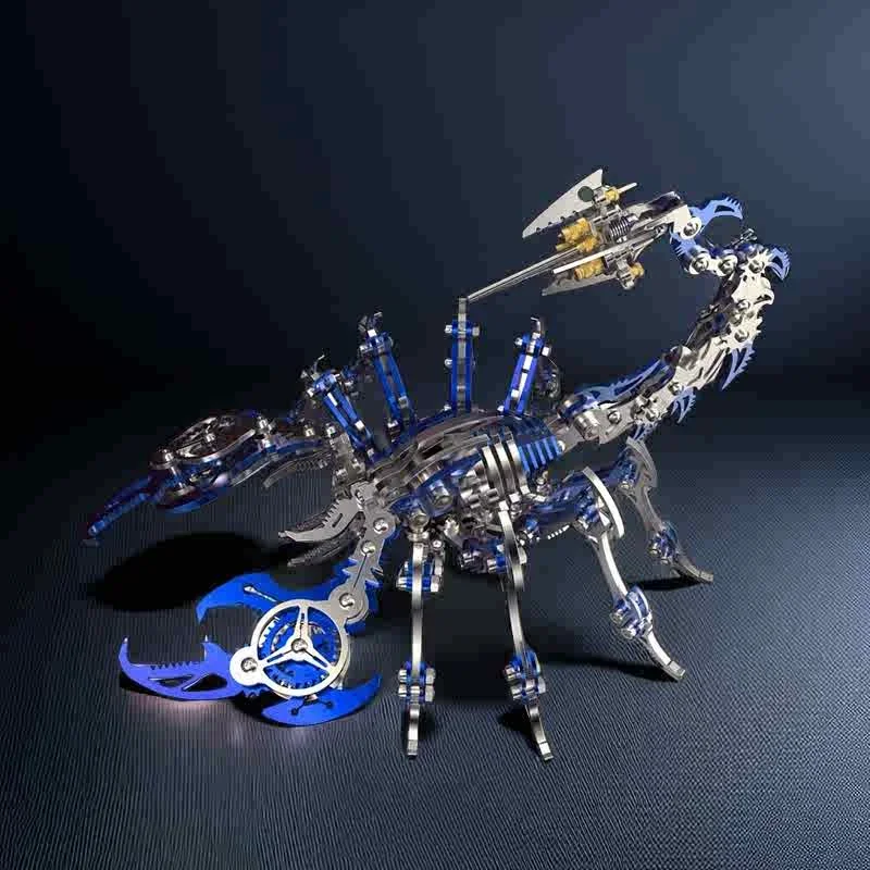 Assembling Scorpion Models, Toys, DIY Mechanical Assembly, Building Block Puzzles, Christmas Gifts